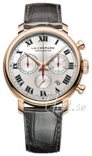 Chopard L.U.C 1963 Chronograph Sølvfarvet/Læder Ø42 mm Chopard L.U.C 1963 Chronograph Sølvfarvet/Læder Ø42 mm