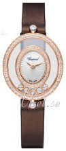 Chopard Happy Diamonds Icons Hvid/Satin Ø25.8 mm Chopard Happy Diamonds Icons Hvid/Satin Ø25.8 mm