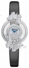 Chopard Happy Diamonds Icons Hvid/Satin Ø25.8 mm Chopard Happy Diamonds Icons Hvid/Satin Ø25.8 mm