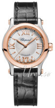 Chopard Happy Sport 30 MM Automatic Sølvfarvet/Læder Ø30 mm Chopard Happy Sport 30 MM Automatic Sølvfarvet/Læder Ø30 mm