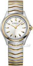 Ebel Wave Sølvfarvet/Gul guldtonet stål Ø30 mm Ebel Wave Sølvfarvet/Gul guldtonet stål Ø30 mm