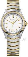 Ebel Wave Hvid/Gul guldtonet stål Ø30 mm Ebel Wave Hvid/Gul guldtonet stål Ø30 mm