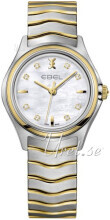 Ebel Wave Gul guldtonet stål Ø30 mm Ebel Wave Gul guldtonet stål Ø30 mm