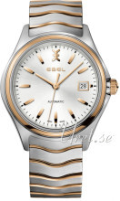 Ebel Wave Sølvfarvet/Rosaguldtonet stål Ø40 mm Ebel Wave Sølvfarvet/Rosaguldtonet stål Ø40 mm