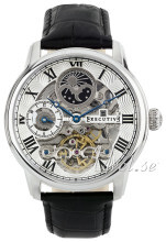 Executive Nicky Sølvfarvet/Læder Ø44 mm Executive Nicky Sølvfarvet/Læder Ø44 mm