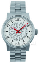 Fortis Spacematic Hvid/Stål Ø40 mm Fortis Spacematic Hvid/Stål Ø40 mm