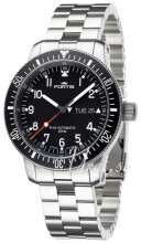 Fortis B-42 Official Cosmonauts Sort/Stål Ø42 mm Fortis B-42 Official Cosmonauts Sort/Stål Ø42 mm
