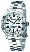 Fortis B-42 Marinemaster Hvid/Stål Ø42 mm Fortis B-42 Marinemaster Hvid/Stål Ø42 mm