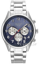 Gant Park Hill Blå/Stål Ø40 mm Gant Park Hill Blå/Stål Ø40 mm