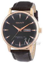 Gant Grå/Læder Ø43 mm Gant Grå/Læder Ø43 mm