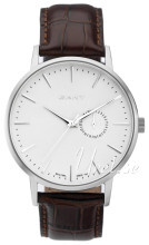 Gant Park Hill Hvid/Læder Ø42 mm Gant Park Hill Hvid/Læder Ø42 mm