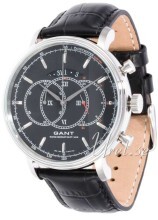 Gant Cameron Sort/Læder Ø45 mm Gant Cameron Sort/Læder Ø45 mm