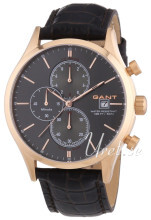 Gant Vermont Grå/Læder Ø44 mm Gant Vermont Grå/Læder Ø44 mm