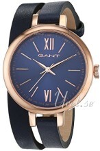 Gant Blå/Læder Ø34 mm Gant Blå/Læder Ø34 mm
