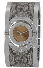Gucci Twirl Brun/Stål Ø23.5 mm Gucci Twirl Brun/Stål Ø23.5 mm