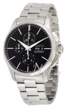 Gucci G-Timeless Sort/Stål Ø44 mm Gucci G-Timeless Sort/Stål Ø44 mm