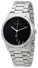 Gucci G-Timeless Sort/Stål Ø38 mm Gucci G-Timeless Sort/Stål Ø38 mm