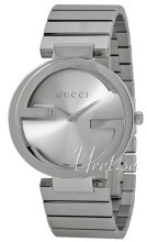 Gucci Interlocking Sølvfarvet/Stål Ø37 mm Gucci Interlocking Sølvfarvet/Stål Ø37 mm