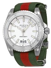 Gucci Hvid/Stål Ø45 mm Gucci Hvid/Stål Ø45 mm