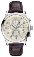 Guess Antikhvid/Læder Ø43 mm Guess Antikhvid/Læder Ø43 mm