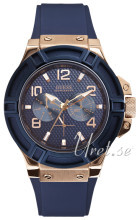 Guess Multifunction Blå/Gummi Ø45 mm Guess Multifunction Blå/Gummi Ø45 mm