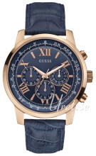 Guess Blå/Læder Ø45 mm Guess Blå/Læder Ø45 mm