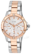 Guess Sølvfarvet/Rosaguldtonet stål Ø39 mm Guess Sølvfarvet/Rosaguldtonet stål Ø39 mm