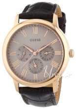 Guess Sølvfarvet/Læder Ø39 mm Guess Sølvfarvet/Læder Ø39 mm