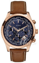Guess Blå/Læder Ø46 mm Guess Blå/Læder Ø46 mm