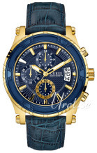 Guess Blå/Læder Ø47 mm Guess Blå/Læder Ø47 mm