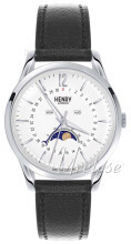 Henry London Highgate Hvid/Læder Ø38.5 mm Henry London Highgate Hvid/Læder Ø38.5 mm