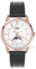 Henry London Westminster Hvid/Læder Ø38.5 mm Henry London Westminster Hvid/Læder Ø38.5 mm