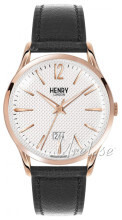 Henry London Westminster Hvid/Læder Ø41 mm Henry London Westminster Hvid/Læder Ø41 mm