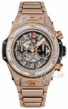 Hublot Big Bang 44.5mm Skeletskåret/18 karat rosa guld Ø44.5 mm Hublot Big Bang 44.5mm Skeletskåret/18 karat rosa guld Ø44.5 mm