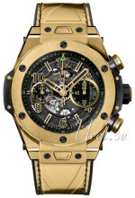 Hublot Big Bang 44.5mm Skeletskåret/Læder Ø44.5 mm Hublot Big Bang 44.5mm Skeletskåret/Læder Ø44.5 mm