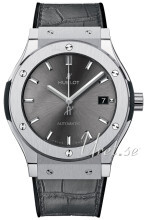 Hublot Classic Fusion Grå/Læder Ø45 mm Hublot Classic Fusion Grå/Læder Ø45 mm