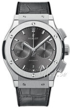 Hublot Classic Fusion Grå/Læder Ø45 mm Hublot Classic Fusion Grå/Læder Ø45 mm