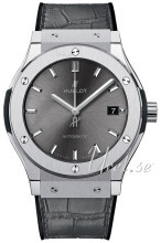 Hublot Classic Fusion Grå/Læder Ø38 mm Hublot Classic Fusion Grå/Læder Ø38 mm