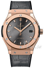 Hublot Classic Fusion Grå/Læder Ø38 mm Hublot Classic Fusion Grå/Læder Ø38 mm