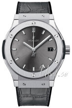 Hublot Classic Fusion Grå/Læder Ø33 mm Hublot Classic Fusion Grå/Læder Ø33 mm