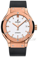 Hublot Classic Fusion Hvid/Gummi Ø33 mm Hublot Classic Fusion Hvid/Gummi Ø33 mm