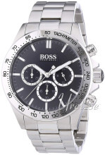 Hugo Boss Ikon Sort/Stål Ø44 mm Hugo Boss Ikon Sort/Stål Ø44 mm