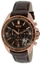 Hugo Boss Driver Brun/Læder Ø43 mm Hugo Boss Driver Brun/Læder Ø43 mm