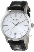 Hugo Boss Success Sølvfarvet/Læder Ø42 mm Hugo Boss Success Sølvfarvet/Læder Ø42 mm