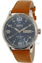 Hugo Boss Pilot Vintage Blå/Læder Ø44 mm Hugo Boss Pilot Vintage Blå/Læder Ø44 mm