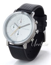 Hygge 2204 Sølvfarvet/Læder Ø41 mm Hygge 2204 Sølvfarvet/Læder Ø41 mm
