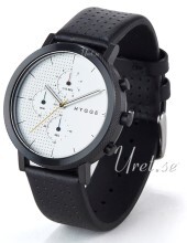 Hygge 2204 Sølvfarvet/Læder Ø41 mm Hygge 2204 Sølvfarvet/Læder Ø41 mm