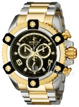 Invicta Arsenal Sort/Guldtonet stål Ø57 mm Invicta Arsenal Sort/Guldtonet stål Ø57 mm