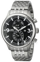 Invicta II Sort/Stål Ø48 mm Invicta II Sort/Stål Ø48 mm