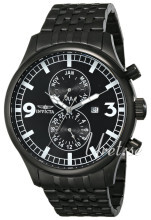 Invicta II Sort/Stål Ø49 mm Invicta II Sort/Stål Ø49 mm
